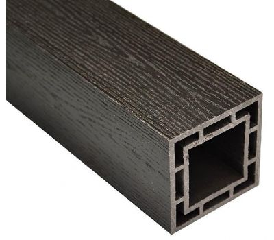 Столб из ДПК WOOD Венге от производителя  Faynag по цене 1 485 р Столб из ДПК WOOD Венге от производителя  Faynag по цене 1 485 р