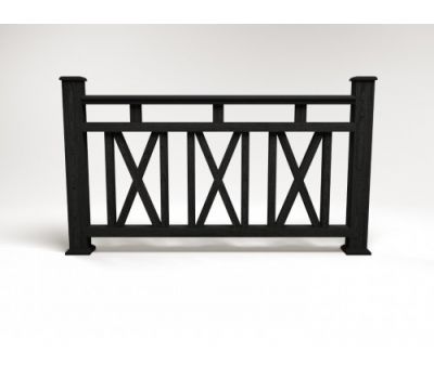 Ограждение ДПК цвет Кварц Сборка №3 от производителя  Faynag по цене 5 950 р Ограждение ДПК цвет Кварц Сборка №3 от производителя  Faynag по цене 5 950 р