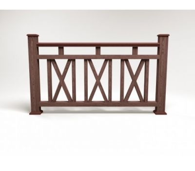 Ограждение ДПК цвет Шоколад Сборка №3 от производителя  Faynag по цене 5 950 р Ограждение ДПК цвет Шоколад Сборка №3 от производителя  Faynag по цене 5 950 р