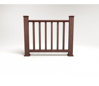 Ограждение ДПК цвет Шоколад Сборка №5 от производителя  Faynag по цене 5 950 р Ограждение ДПК цвет Шоколад Сборка №5 от производителя  Faynag по цене 5 950 р