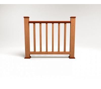 Ограждение ДПК цвет Терракот Сборка №5 от производителя  Faynag по цене 6 195 р Ограждение ДПК цвет Терракот Сборка №5 от производителя  Faynag по цене 6 195 р