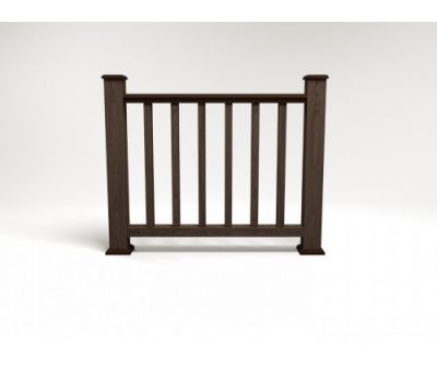 Ограждение ДПК цвет Венге Сборка №5 от производителя  Faynag по цене 5 950 р Ограждение ДПК цвет Венге Сборка №5 от производителя  Faynag по цене 5 950 р