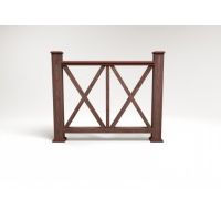 Ограждение ДПК цвет Шоколад Сборка №7 Ограждение ДПК цвет Шоколад Сборка №7