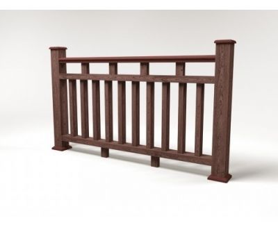 Ограждение ДПК цвет Шоколад Сборка №8 от производителя  Faynag по цене 5 950 р Ограждение ДПК цвет Шоколад Сборка №8 от производителя  Faynag по цене 5 950 р