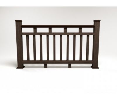 Ограждение ДПК цвет Венге Сборка №8 от производителя  Faynag по цене 5 950 р Ограждение ДПК цвет Венге Сборка №8 от производителя  Faynag по цене 5 950 р