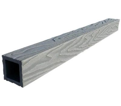 Балясина ДПК 3D фактура дерева Серый от производителя  GardenParkett по цене 550 р Балясина ДПК 3D фактура дерева Серый от производителя  GardenParkett по цене 550 р