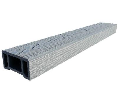 Перила ДПК 3D фактура дерева Серый от производителя  GardenParkett по цене 770 р Перила ДПК 3D фактура дерева Серый от производителя  GardenParkett по цене 770 р