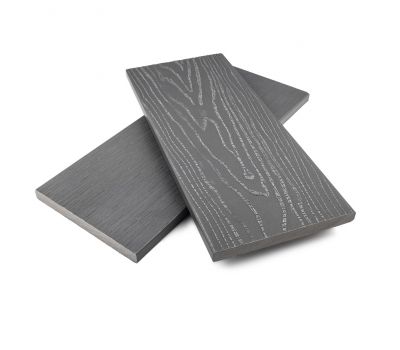 Заборная доска полнотелая ДПК  Серый от производителя  NanoWood по цене 420 р Заборная доска полнотелая ДПК  Серый от производителя  NanoWood по цене 420 р