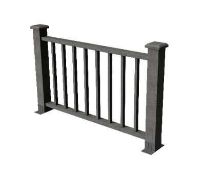 Декоративные ограждения ДПК "Альма 1500 (DIY)"скрытые крепежи, Серый базальт, шлифованное от производителя  GrinderDeco по цене 5 691 р Декоративные ограждения ДПК "Альма 1500 (DIY)"скрытые крепежи, Серый базальт, шлифованное от производителя  GrinderDeco по цене 5 691 р