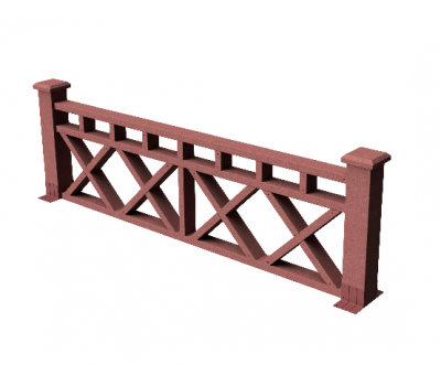 Декоративные ограждения ДПК "Бэйли", Мербау, шлифованное от производителя GrinderDeco по цене 7 306 р Декоративные ограждения ДПК "Бэйли", Мербау, шлифованное от производителя GrinderDeco по цене 7 306 р