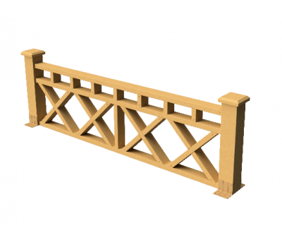 Декоративные ограждения ДПК "Бэйли", Песчаник, шлифованное от производителя  GrinderDeco по цене 7 306 р Декоративные ограждения ДПК "Бэйли", Песчаник, шлифованное от производителя  GrinderDeco по цене 7 306 р