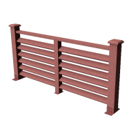 Декоративные ограждения ДПК "Босфор", Мербау, шлифованное Декоративные ограждения ДПК "Босфор", Мербау, шлифованное