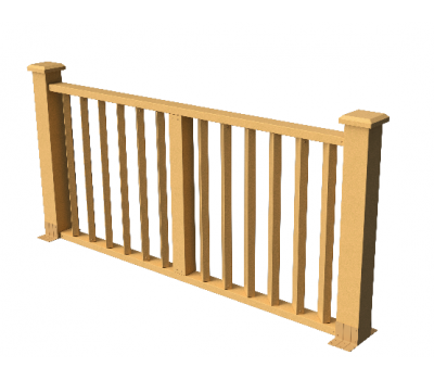 Декоративные ограждения ДПК "Бруклин", Песчаник, шлифованное от производителя GrinderDeco по цене 7 591 р Декоративные ограждения ДПК "Бруклин", Песчаник, шлифованное от производителя GrinderDeco по цене 7 591 р