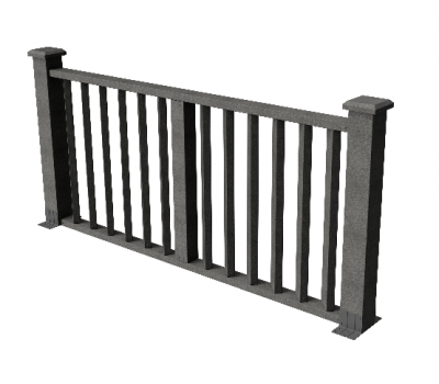 Декоративные ограждения ДПК "Бруклин", Серый базальт, шлифованное от производителя  GrinderDeco по цене 7 591 р Декоративные ограждения ДПК "Бруклин", Серый базальт, шлифованное от производителя  GrinderDeco по цене 7 591 р