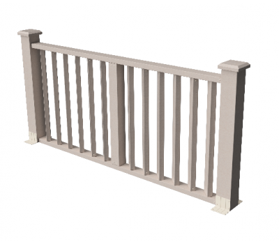 Декоративные ограждения ДПК "Бруклин", Выбеленный дуб, Венге, шлифованное от производителя  GrinderDeco по цене 7 591 р Декоративные ограждения ДПК "Бруклин", Выбеленный дуб, Венге, шлифованное от производителя  GrinderDeco по цене 7 591 р