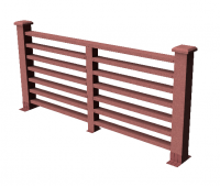 Декоративные ограждения ДПК " Марсело", Мербау, шлифованное Декоративные ограждения ДПК " Марсело", Мербау, шлифованное