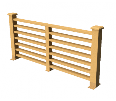 Декоративные ограждения ДПК " Марсело", Песчаник, шлифованное от производителя  GrinderDeco по цене 7 116 р Декоративные ограждения ДПК " Марсело", Песчаник, шлифованное от производителя  GrinderDeco по цене 7 116 р