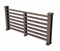 Декоративные ограждения ДПК " Марсело", Выбеленный дуб, шлифованное Декоративные ограждения ДПК " Марсело", Выбеленный дуб, шлифованное