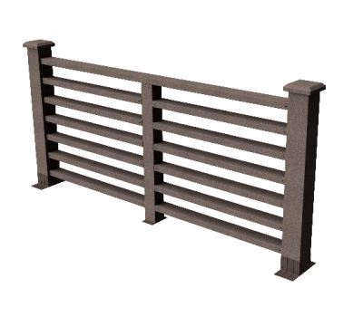 Декоративные ограждения ДПК " Марсело", Венге, шлифованное от производителя  GrinderDeco по цене 7 116 р Декоративные ограждения ДПК " Марсело", Венге, шлифованное от производителя  GrinderDeco по цене 7 116 р