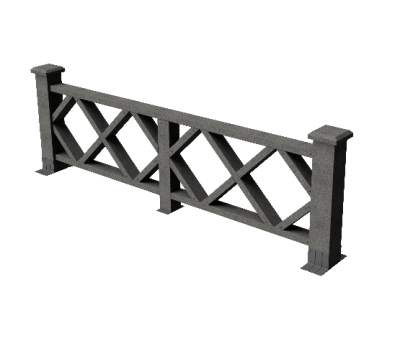 Декоративные ограждения ДПК " Миллениум", Серый базальт, шлифованное от производителя  GrinderDeco по цене 5 691 р Декоративные ограждения ДПК " Миллениум", Серый базальт, шлифованное от производителя  GrinderDeco по цене 5 691 р