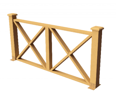 Декоративные ограждения ДПК " Тауэр", Песчаник, шлифованное от производителя  GrinderDeco по цене 5 216 р Декоративные ограждения ДПК " Тауэр", Песчаник, шлифованное от производителя  GrinderDeco по цене 5 216 р