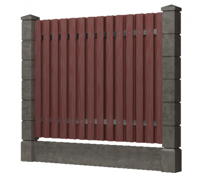 Доска заборная ДПК, тиснение "дуб" Мербау от производителя  GrinderDeco по цене 367 р Доска заборная ДПК, тиснение "дуб" Мербау от производителя  GrinderDeco по цене 367 р