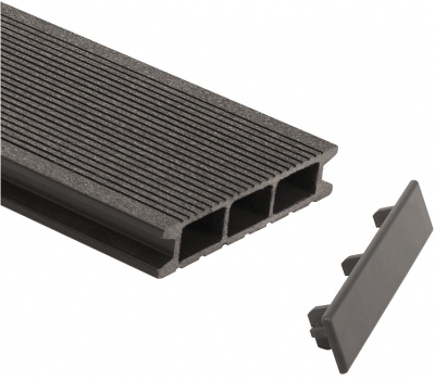 Заглушка для доски торцевая Серый от производителя  GrinderDeco по цене 399 р Заглушка для доски торцевая Серый от производителя  GrinderDeco по цене 399 р