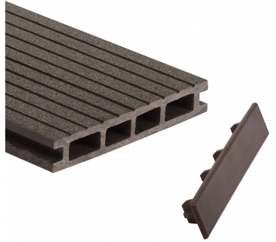 Заглушка для доски торцевая Коричневый (под заказ) от производителя  GrinderDeco по цене 399 р Заглушка для доски торцевая Коричневый (под заказ) от производителя  GrinderDeco по цене 399 р