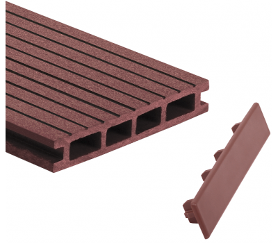 Заглушка для доски торцевая Красный (под заказ) от производителя  GrinderDeco по цене 399 р Заглушка для доски торцевая Красный (под заказ) от производителя  GrinderDeco по цене 399 р