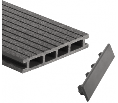 Заглушка для доски торцевая Серый (под заказ) от производителя  GrinderDeco по цене 399 р Заглушка для доски торцевая Серый (под заказ) от производителя  GrinderDeco по цене 399 р