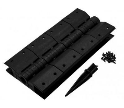 Угол поворотный от 60°  до 180°  пластик для доски 300х25-30 из ДПК Чёрный от производителя  NanoWood по цене 550 р Угол поворотный от 60°  до 180°  пластик для доски 300х25-30 из ДПК Чёрный от производителя  NanoWood по цене 550 р