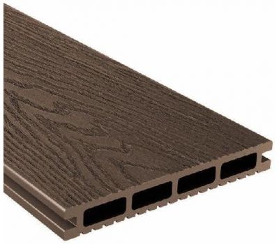 Террасная доска Универсальная Коричневая от производителя  Holzhof по цене 380 р Террасная доска Универсальная Коричневая от производителя  Holzhof по цене 380 р