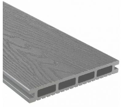 Террасная доска Универсальная Серый от производителя  Holzhof по цене 426 р Террасная доска Универсальная Серый от производителя  Holzhof по цене 426 р