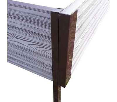 Уголок металлический 90°, для доски 225х30 из ДПК  от производителя  Holzhof по цене 430 р Уголок металлический 90°, для доски 225х30 из ДПК  от производителя  Holzhof по цене 430 р