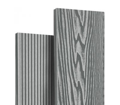 Террасная доска ДПК Optima 146х24 Серый от производителя  Latitudo по цене 557 р Террасная доска ДПК Optima 146х24 Серый от производителя  Latitudo по цене 557 р