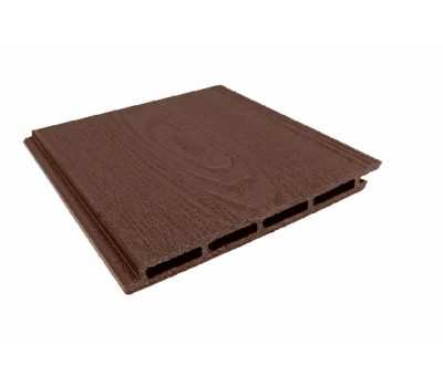 Фасадные панели из ДПК - Коричневый от производителя  Holzhof по цене 535 р Фасадные панели из ДПК - Коричневый от производителя  Holzhof по цене 535 р