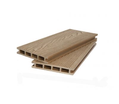 Террасная доска ДПК 3D+вельвет пустотелая двухсторонняя Песочный от производителя  Polivan Group по цене 730 р Террасная доска ДПК 3D+вельвет пустотелая двухсторонняя Песочный от производителя  Polivan Group по цене 730 р