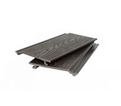 Фасадная доска ДПК 3D фактура дерева Тёмно-коричневый от производителя  Polivan Group по цене 590 р Фасадная доска ДПК 3D фактура дерева Тёмно-коричневый от производителя  Polivan Group по цене 590 р