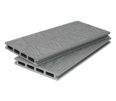 Террасная доска ДПК 3D+3D NEW пустотелая двухсторонняя Серый от производителя  Polivan Group по цене 730 р Террасная доска ДПК 3D+3D NEW пустотелая двухсторонняя Серый от производителя  Polivan Group по цене 730 р