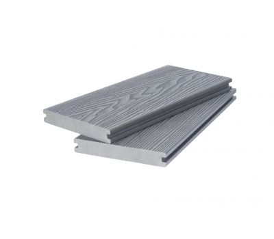 Террасная доска ДПК ( 3D фактура дерева ) полнотелая двухсторонняя Серый от производителя  Polivan Group по цене 1 100 р Террасная доска ДПК ( 3D фактура дерева ) полнотелая двухсторонняя Серый от производителя  Polivan Group по цене 1 100 р