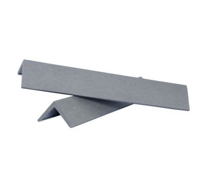 Уголок шлифованный из ДПК завершающий Серый от производителя  Polivan Group по цене 230 р Уголок шлифованный из ДПК завершающий Серый от производителя  Polivan Group по цене 230 р