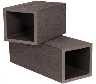 Столб 3D фактура дерева Темно-коричневый от производителя  Polivan Group по цене 2 655 р Столб 3D фактура дерева Темно-коричневый от производителя  Polivan Group по цене 2 655 р