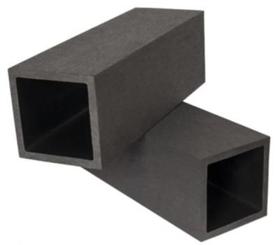 Столб из ДПК без фактуры Чёрный от производителя  Polivan Group по цене 1 440 р Столб из ДПК без фактуры Чёрный от производителя  Polivan Group по цене 1 440 р