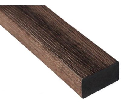 Брус лавочный полнотелый ДПК браш Коричневый микс от производителя  OutDoor по цене 912 р