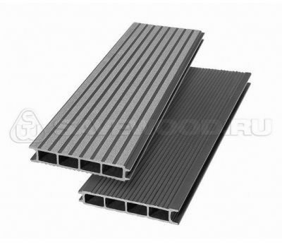 Террасная доска SW Ulmus (S) Графит от производителя Savewood по цене 510 р Террасная доска SW Ulmus (S) Графит от производителя Savewood по цене 510 р