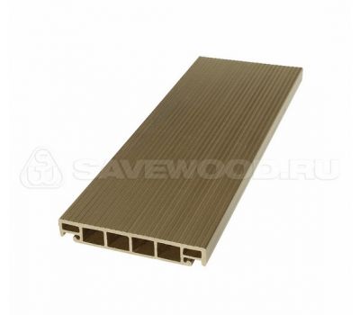 Террасная доска SW Salix Тик от производителя Savewood по цене 509 р Террасная доска SW Salix Тик от производителя Savewood по цене 509 р