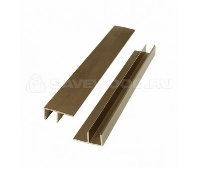 F-профиль ДПК Тик от производителя  Savewood по цене 373 р F-профиль ДПК Тик от производителя  Savewood по цене 373 р
