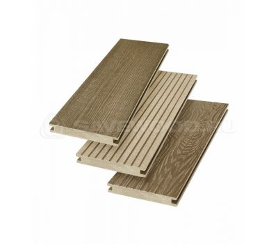 Террасная доска SW Fraxinus (R) Тик от производителя  Savewood по цене 910 р Террасная доска SW Fraxinus (R) Тик от производителя  Savewood по цене 910 р