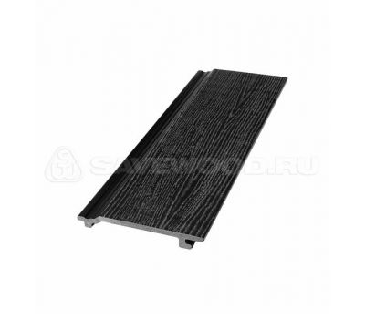 Cайдинг из ДПК SW Sorbus (R) Радиальный распил Черный от производителя Savewood по цене 430 р Cайдинг из ДПК SW Sorbus (R) Радиальный распил Черный от производителя Savewood по цене 430 р