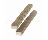 Брус лавочный ДПК полнотелый Тик Брус лавочный ДПК полнотелый Тик